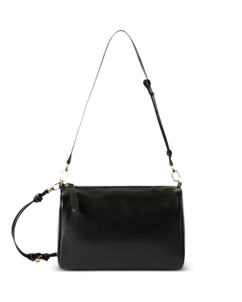 Furla mini Talia leather cross body bag - Schwarz Schwarz