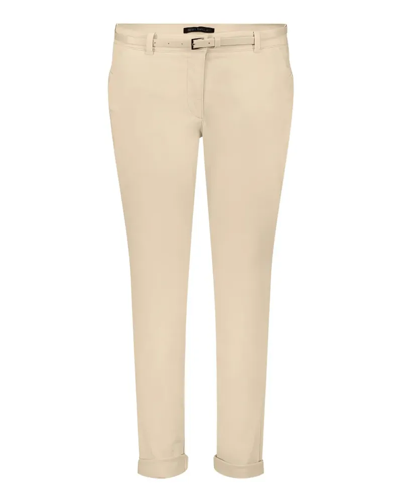 Betty Barclay belted turned-up trousers - Nude Nude