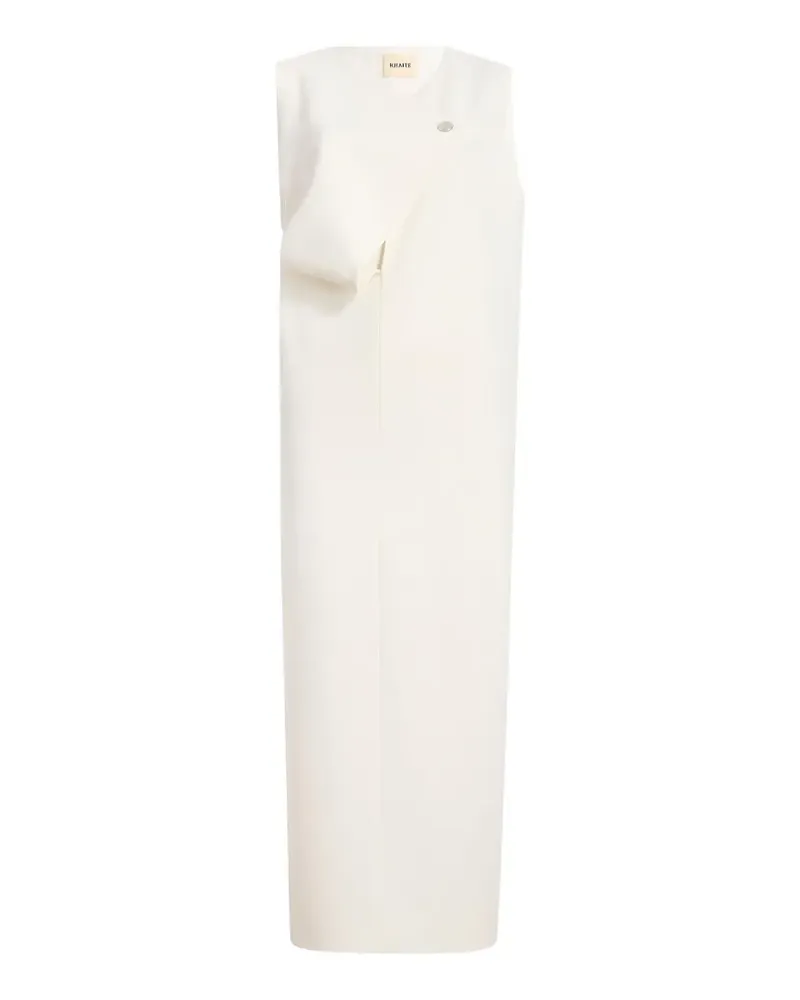 KHAITE Crispin Kleid - Weiß Weiß