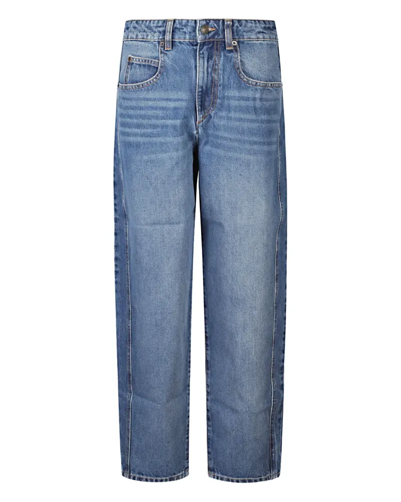 Isabel Marant Oriane Jeans mit Seitennaht - Blau Blau