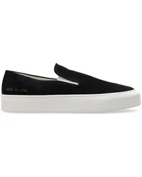 Common Projects Slip-On-Sneakers aus Wildleder Blau