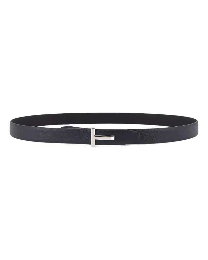 Tom Ford T-buckle belt - Schwarz Schwarz