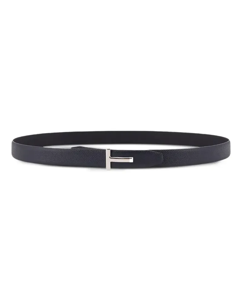 Tom Ford T-buckle belt - Schwarz Schwarz