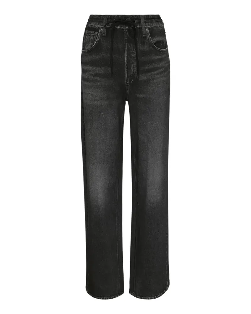Rag & Bone Miramar drawcord jeans - Schwarz Schwarz