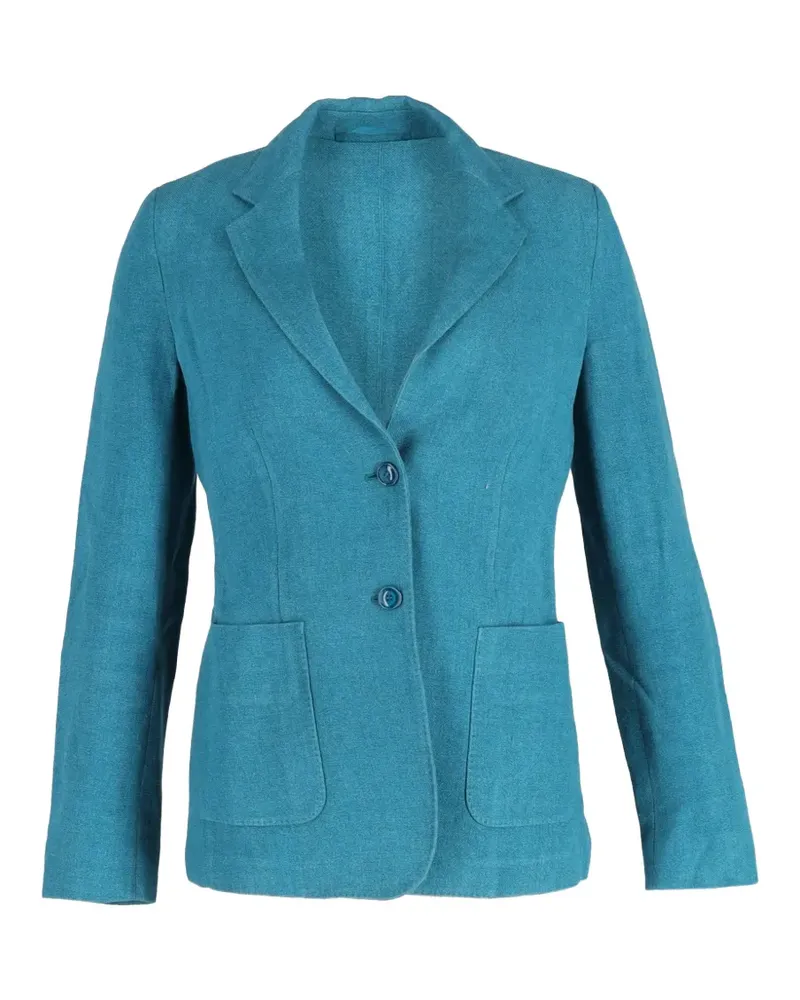 Max Mara linen blazer - Blau Blau