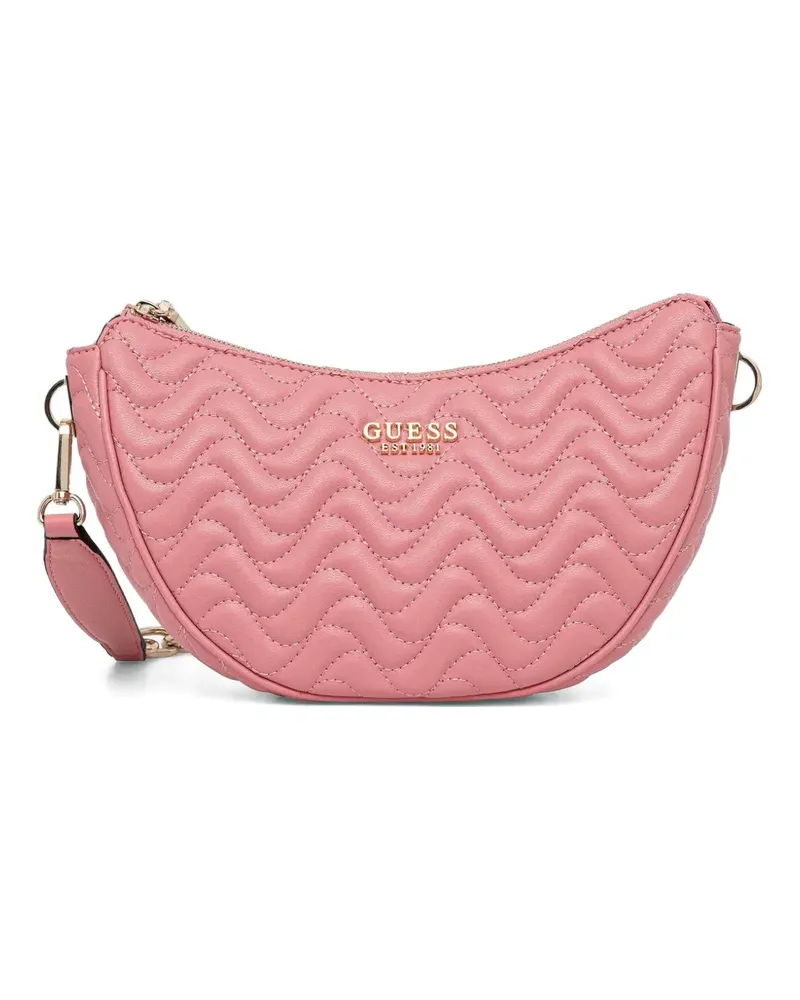 Guess Gesteppte Melisandra Schultertasche - Rosa Rosa