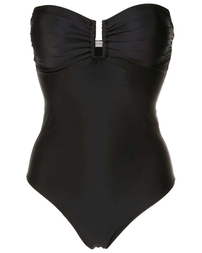 Lenny Niemeyer Badeanzug mit abnehmbaren Trägern - Schwarz Schwarz