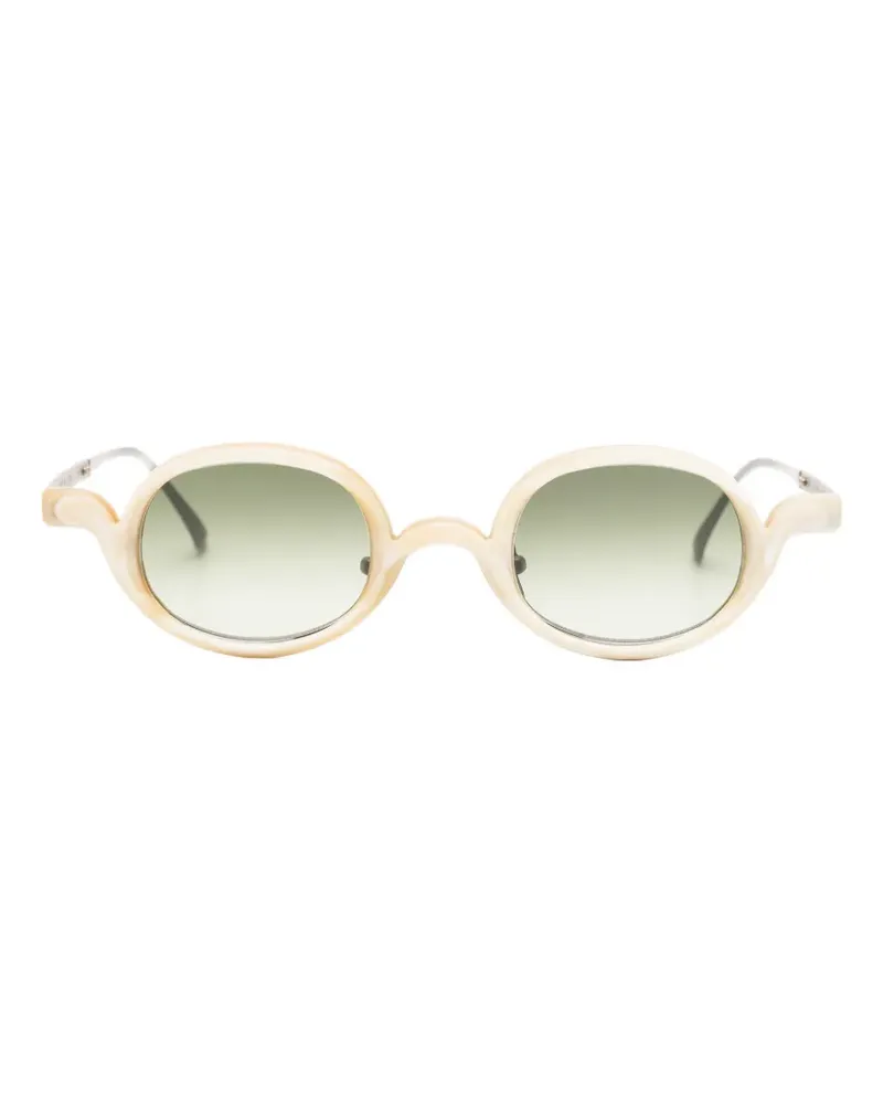 RIGARDS oval-frame sunglasses - Nude Nude