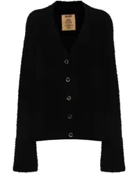 Uma Wang Cardigan mit texturiertem Finish Schwarz