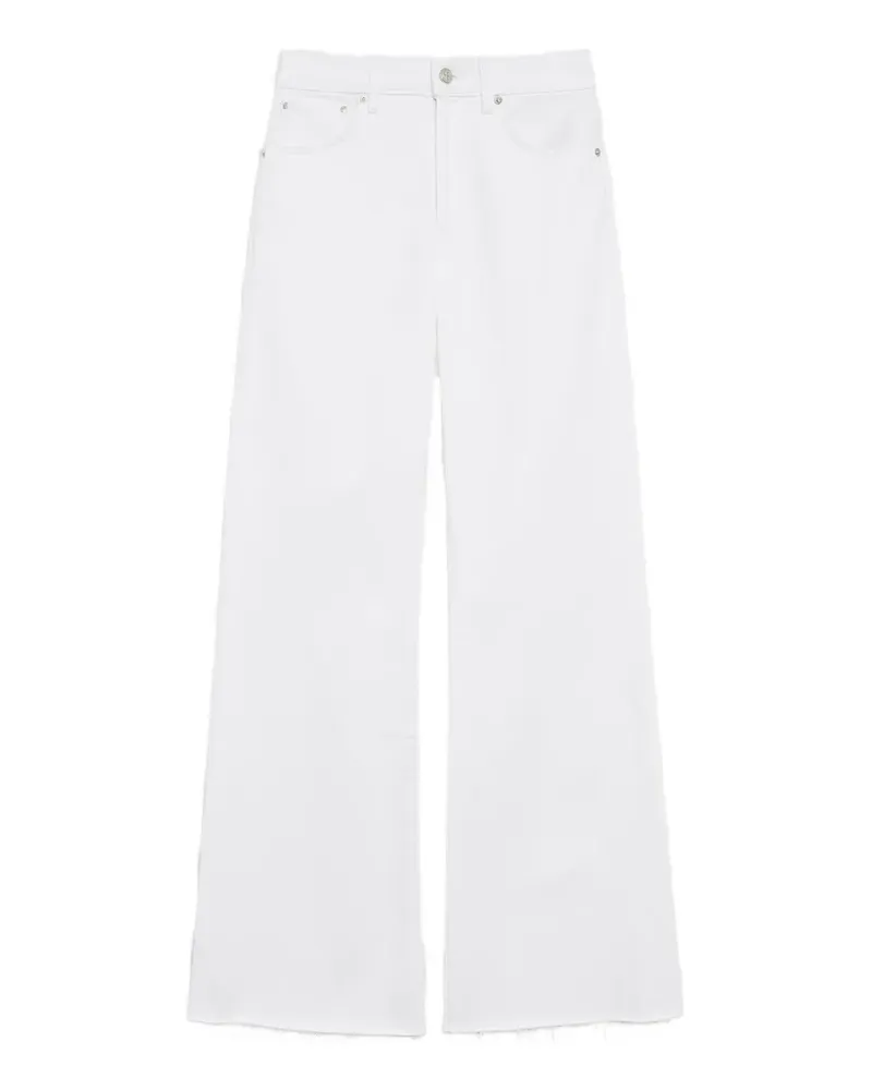 Anine Bing Wyatt Schlagjeans - Weiß Weiß