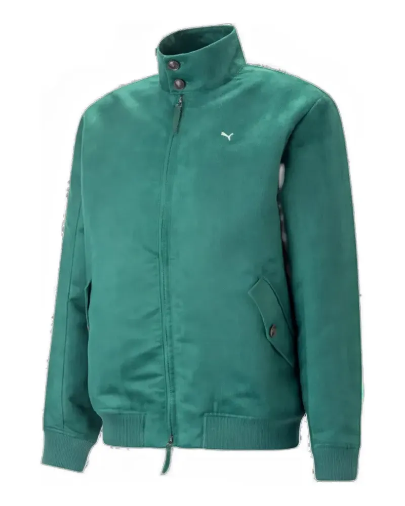 Puma MMQ Harrington Bomberjacke - Grün Grün