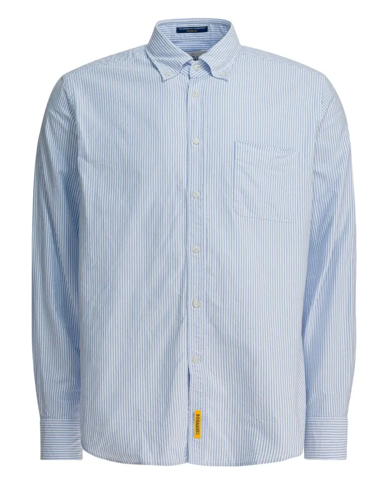 B.D. Baggies striped pocket shirt - Blau Blau
