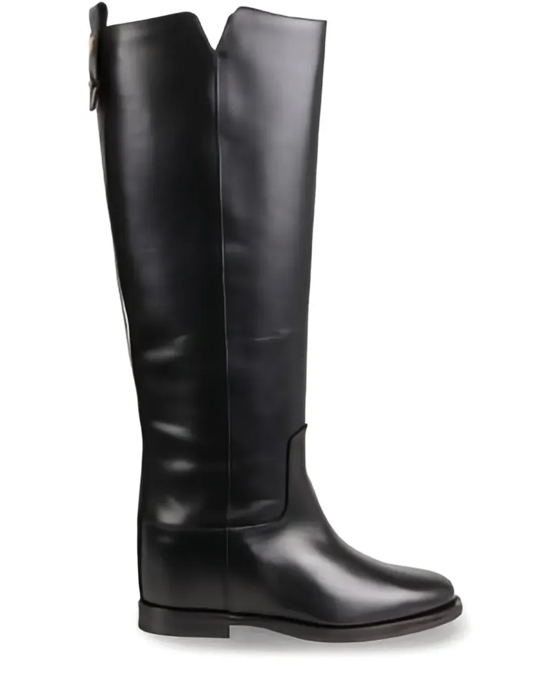 Via Roma 15 knee-high boots - Schwarz Schwarz