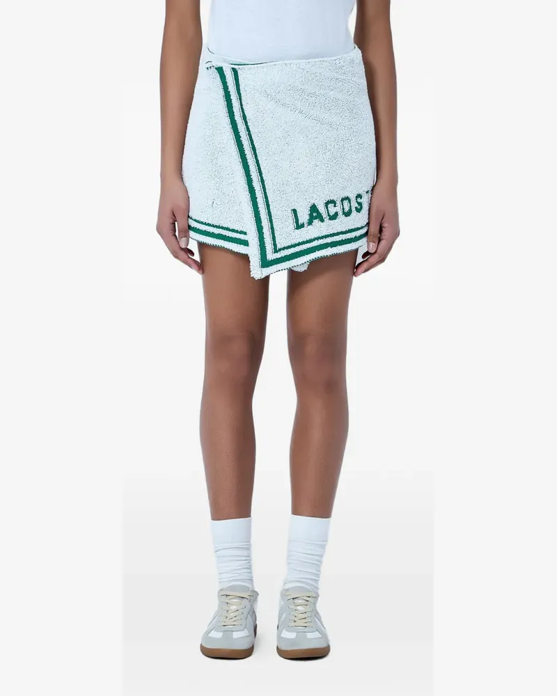 Lacoste Runway bouclé mini skirt - Weiß Weiß