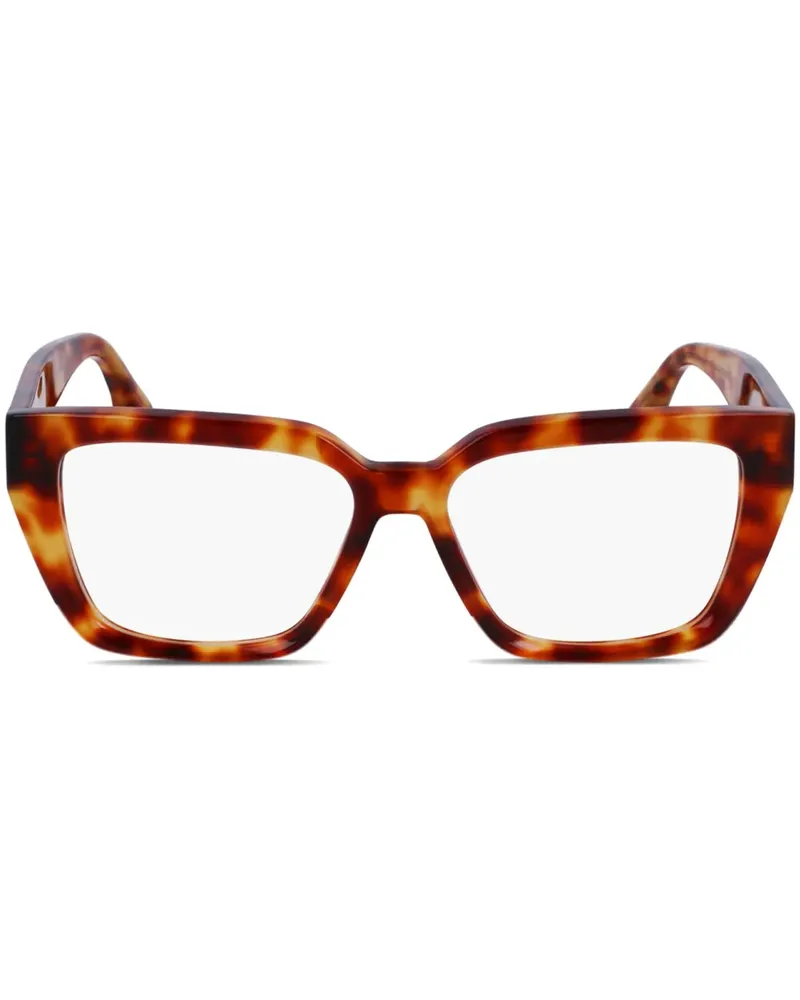 Victoria Beckham Sonnenbrille in Schildpattoptik - Braun Braun