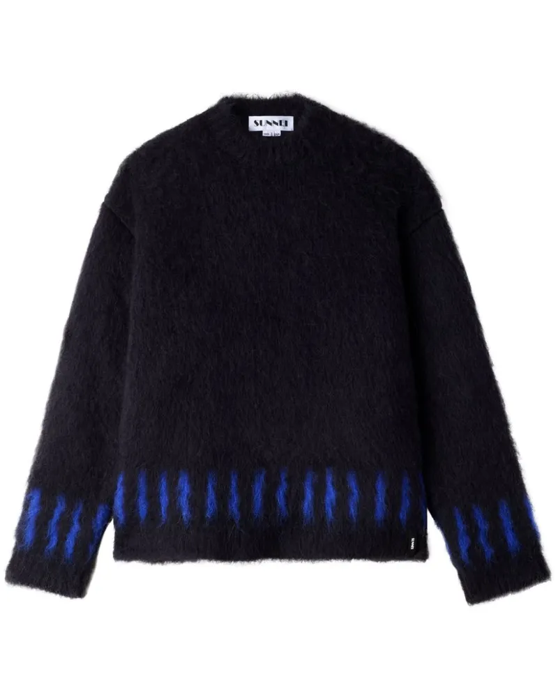 SUNNEI Pullover mit rundem Ausschnitt - Blau Blau