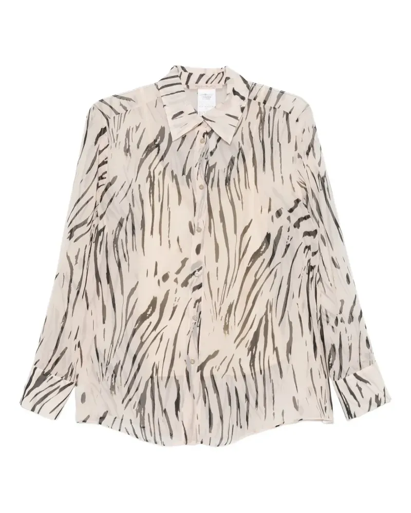 Pennyblack animal-print shirt - Nude Nude