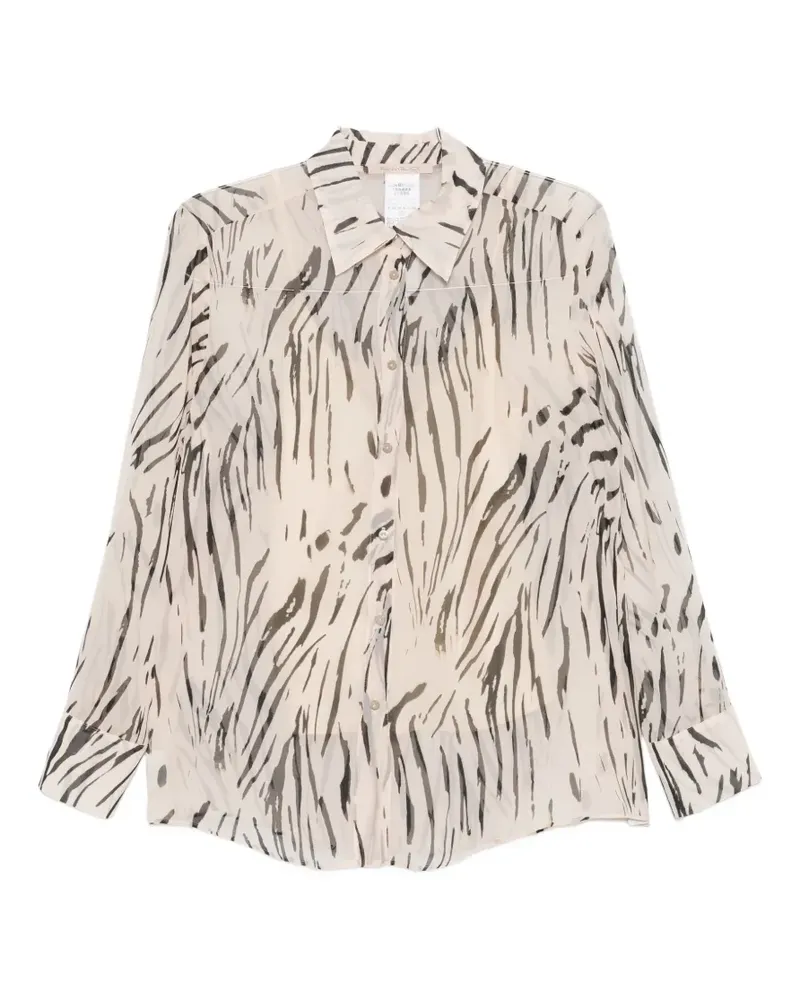 Pennyblack animal-print shirt - Nude Nude