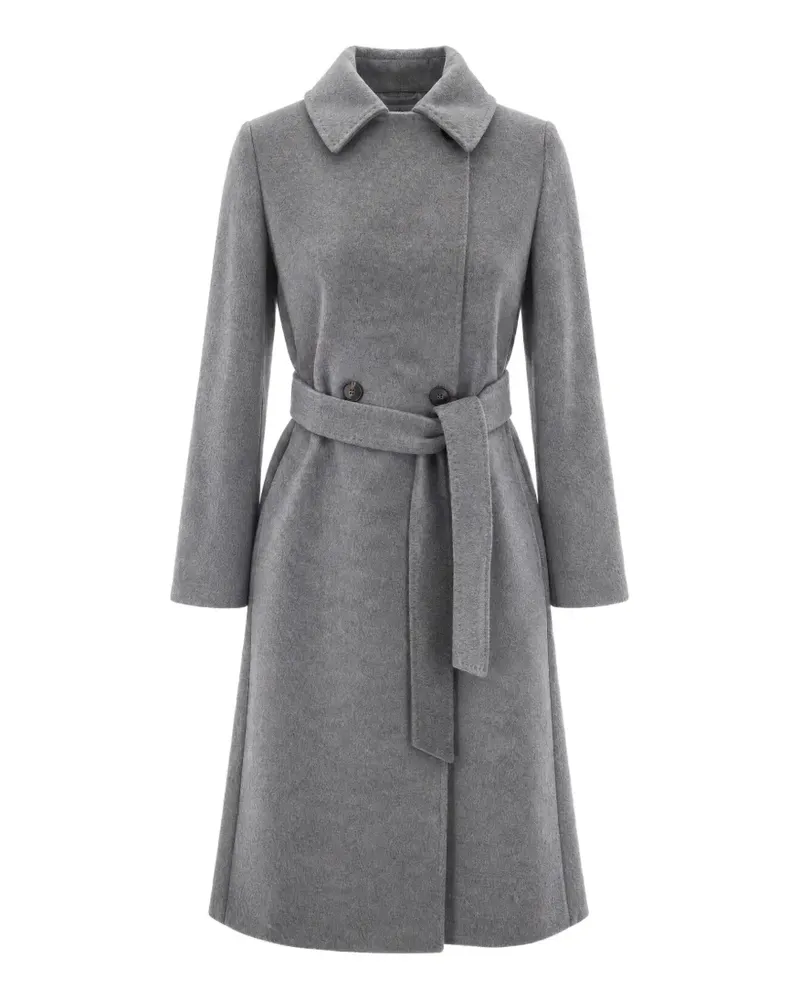 Max Mara double-breasted wool coat - Grau Grau