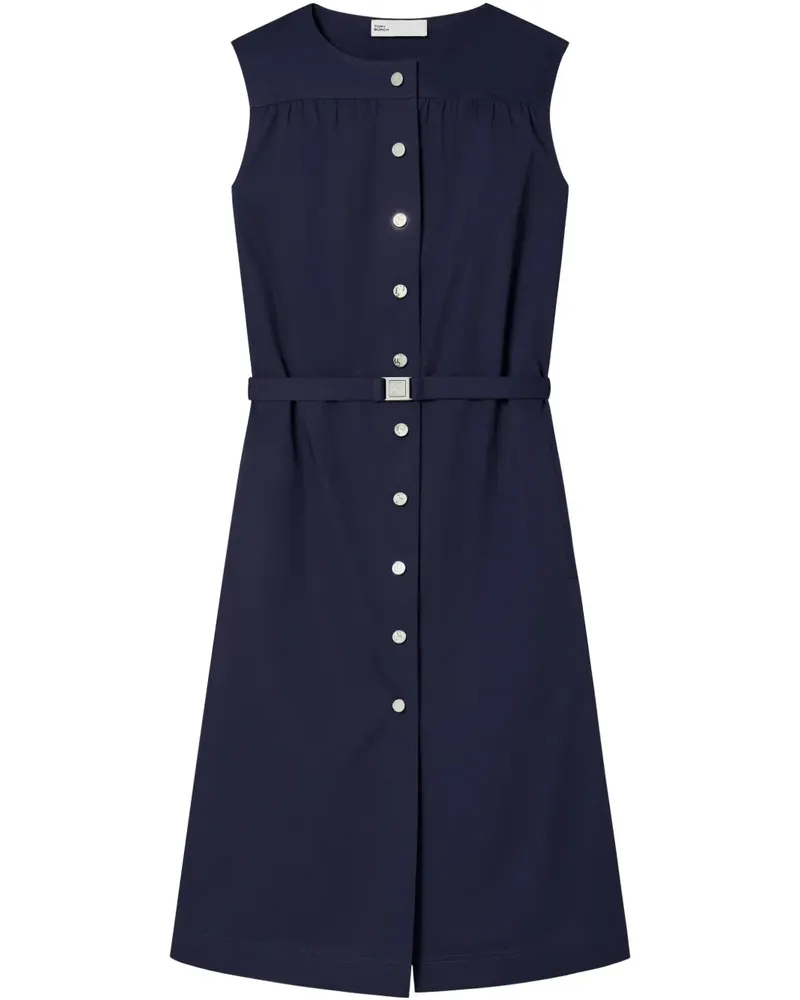 Tory Burch Kleid aus Popeline - Blau Blau