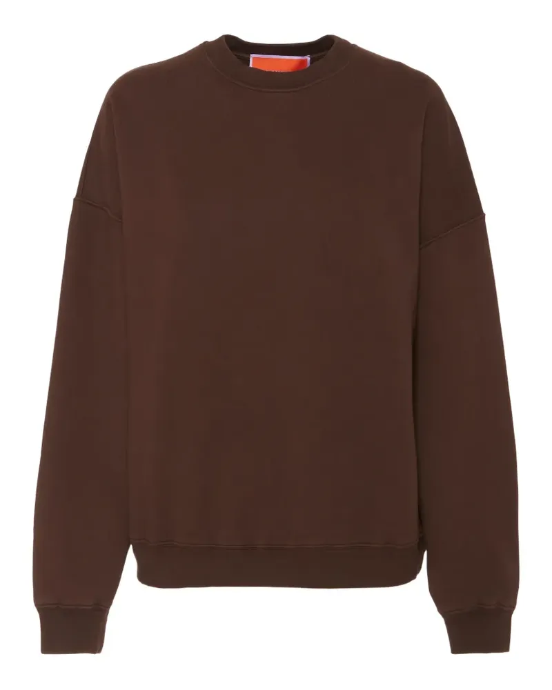 La DoubleJ Off Court Sweatshirt - Braun Braun