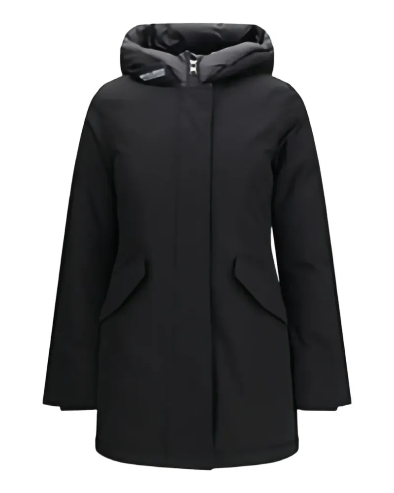 Woolrich Arctic hooded coat - Schwarz Schwarz