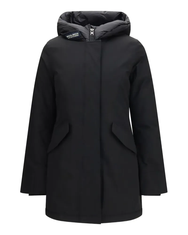 Woolrich Arctic Kapuzenmantel - Schwarz Schwarz