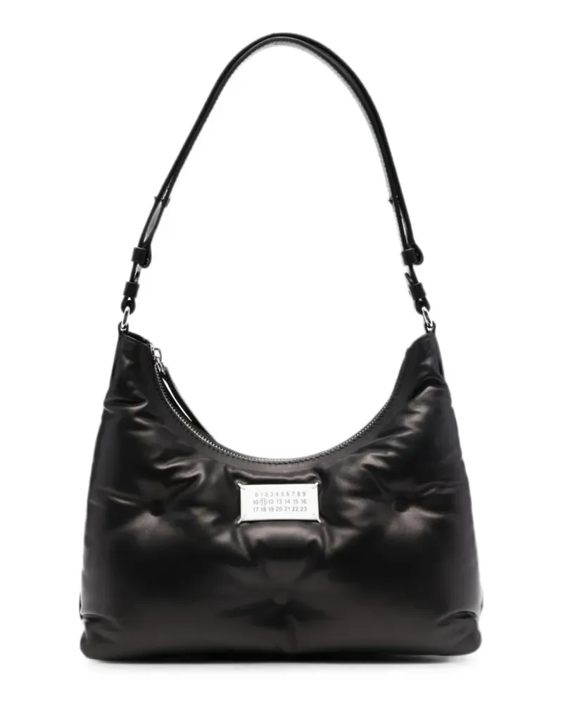 Maison Margiela Schultertasche mit Reißverschluss - Schwarz Schwarz