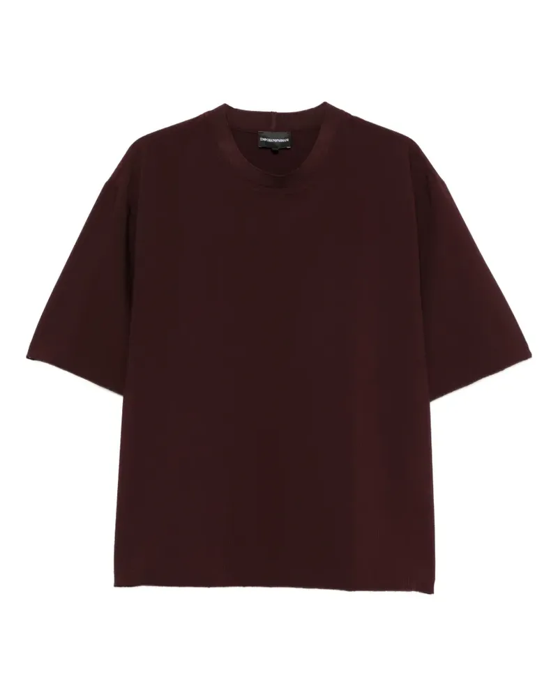 Emporio Armani Kurzärmeliges T-Shirt - Braun Braun