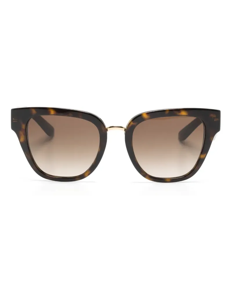 Dolce & Gabbana DG Crossed Sonnenbrille - Braun Braun