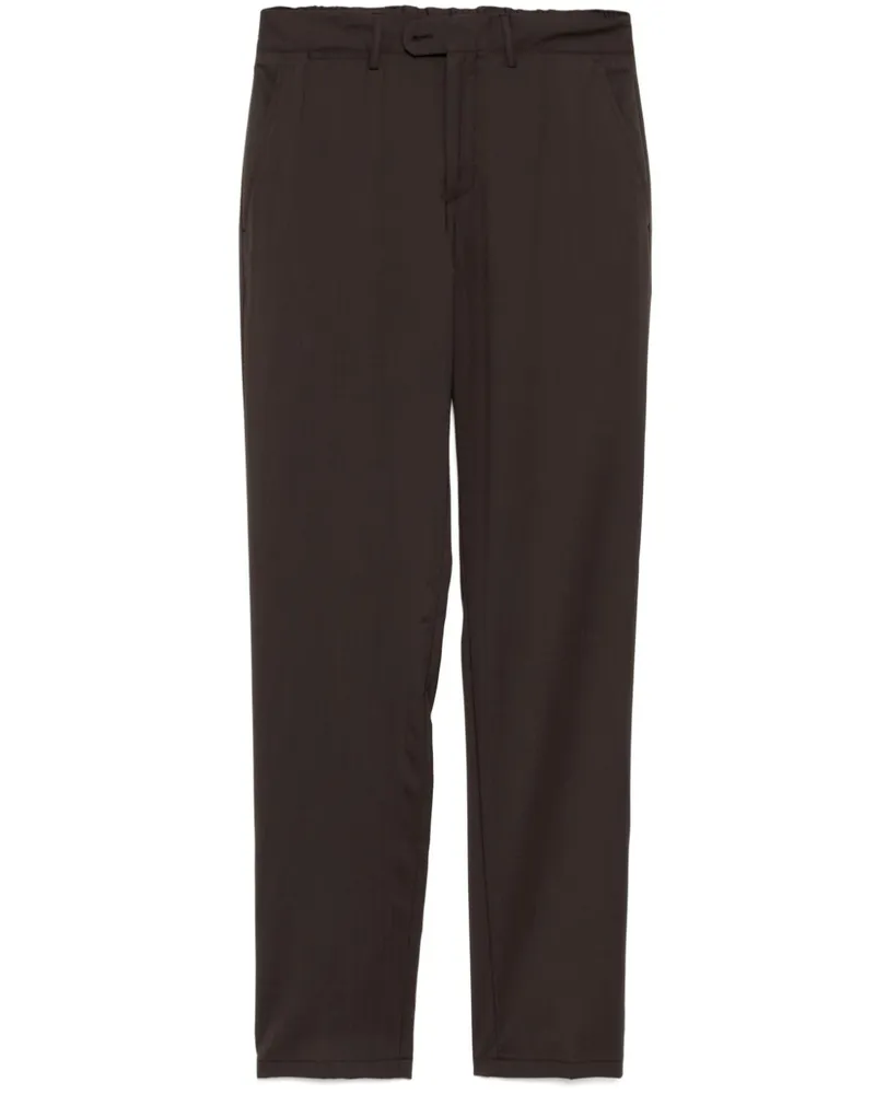 Fedeli Hose mit geradem Bein - Braun Braun