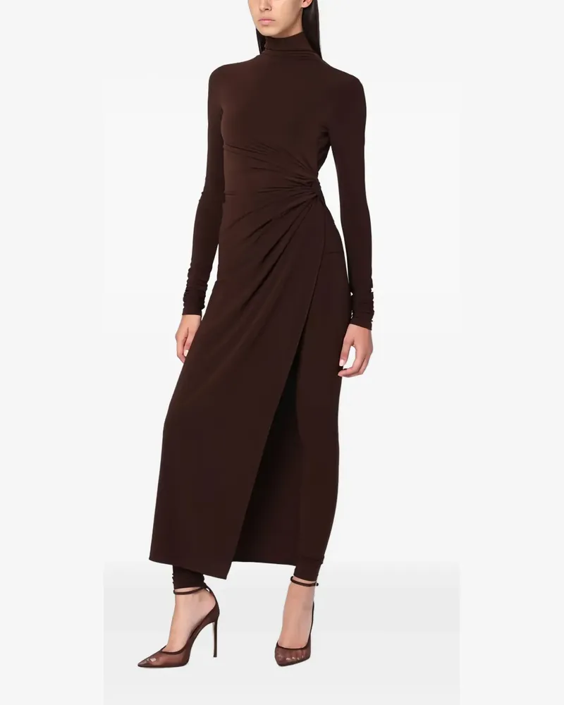 ANDAMANE Tessa Jumpsuit mit offenem Rücken - Braun Braun
