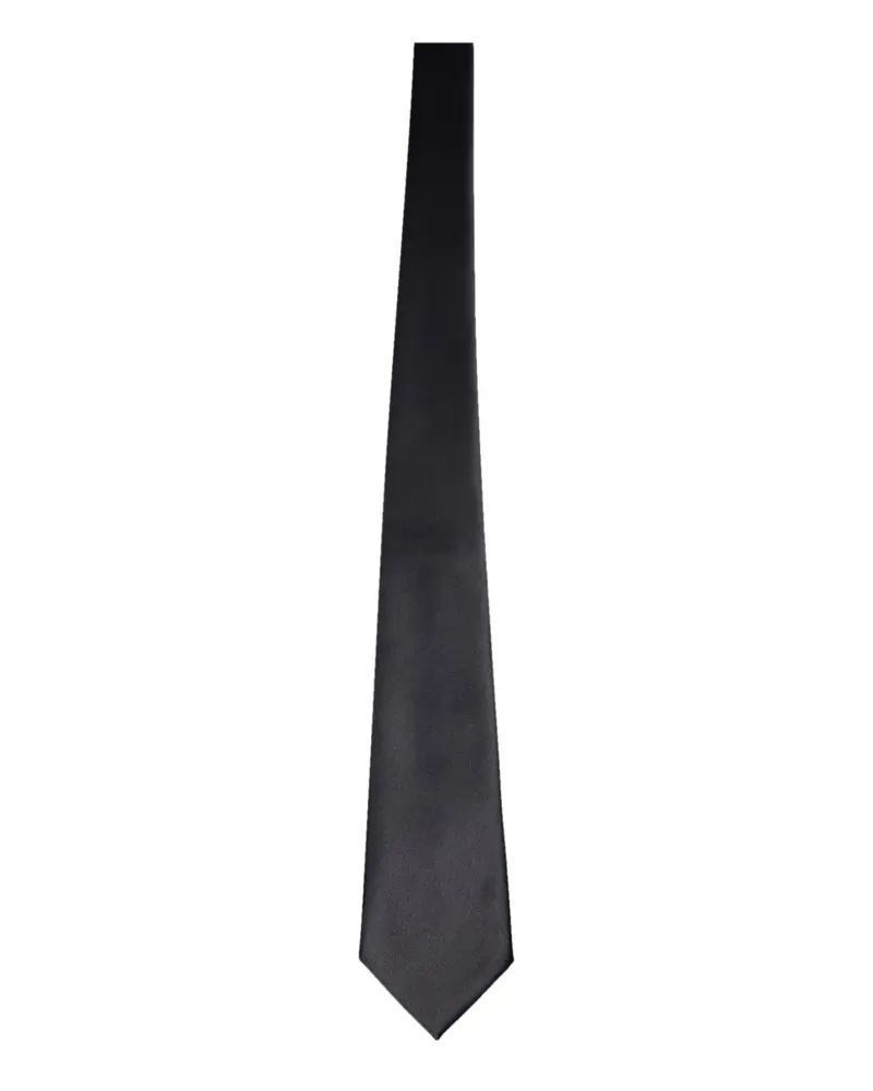Tagliatore Krawatte mit Satin-Effekt - Blau Blau