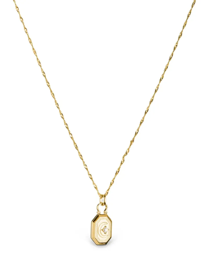Thomas Sabo Elyndra Halskette mit Zirkonia-Anhänger - Gold Gold