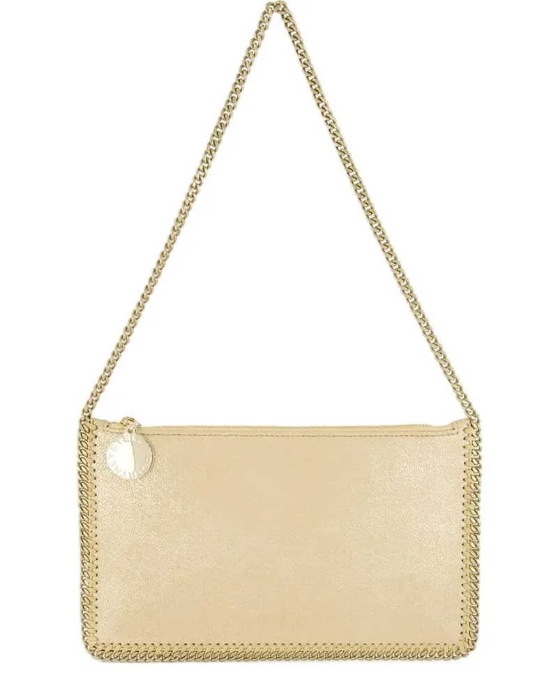 Stella McCartney Falabella chian-strap shoulder bag - Gold Gold