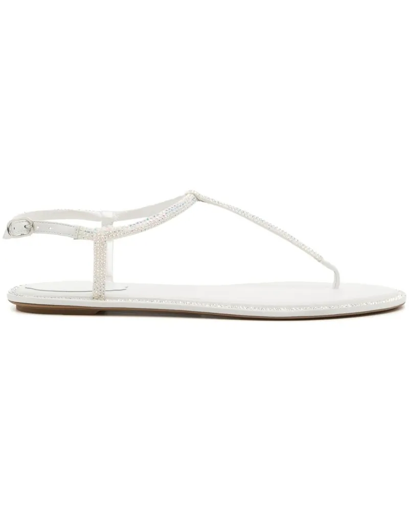 René Caovilla Klassische Sandalen - Weiß Weiß