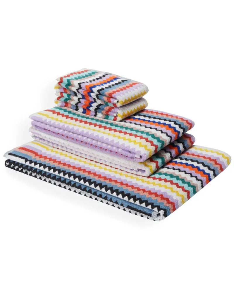 Missoni Home Set aus fünf Riverbero Handtüchern - Nude Nude