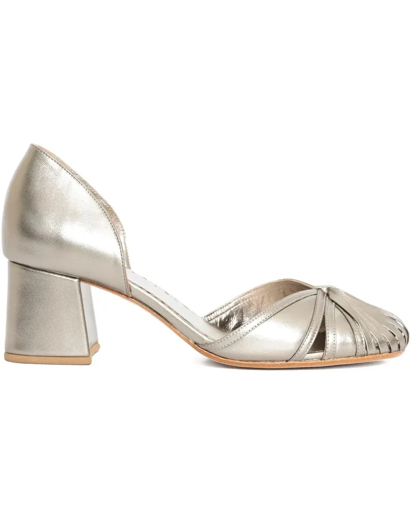 Sarah Chofakian Sarah Pumps 55mm - Silber Silber