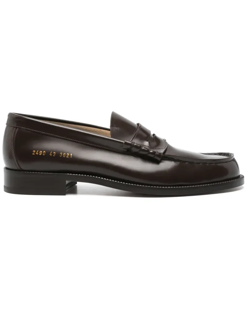 Common Projects Klassische Loafer - Braun Braun