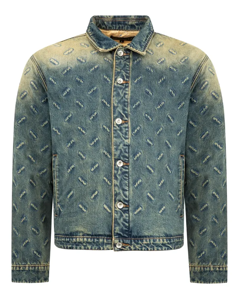 WHO DECIDES WAR Jacke mit Knopfleiste - Blau Blau