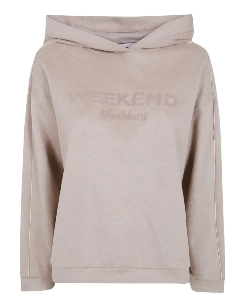 Max Mara Hoodie aus Jersey - Nude Nude