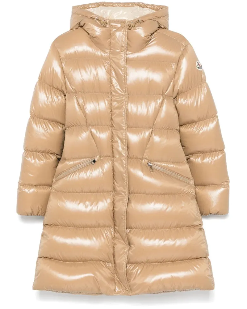 Moncler Bellevue Mantel - Nude Nude