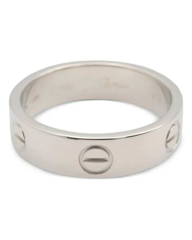 Cartier Love screw-motif ring - Silber Silber