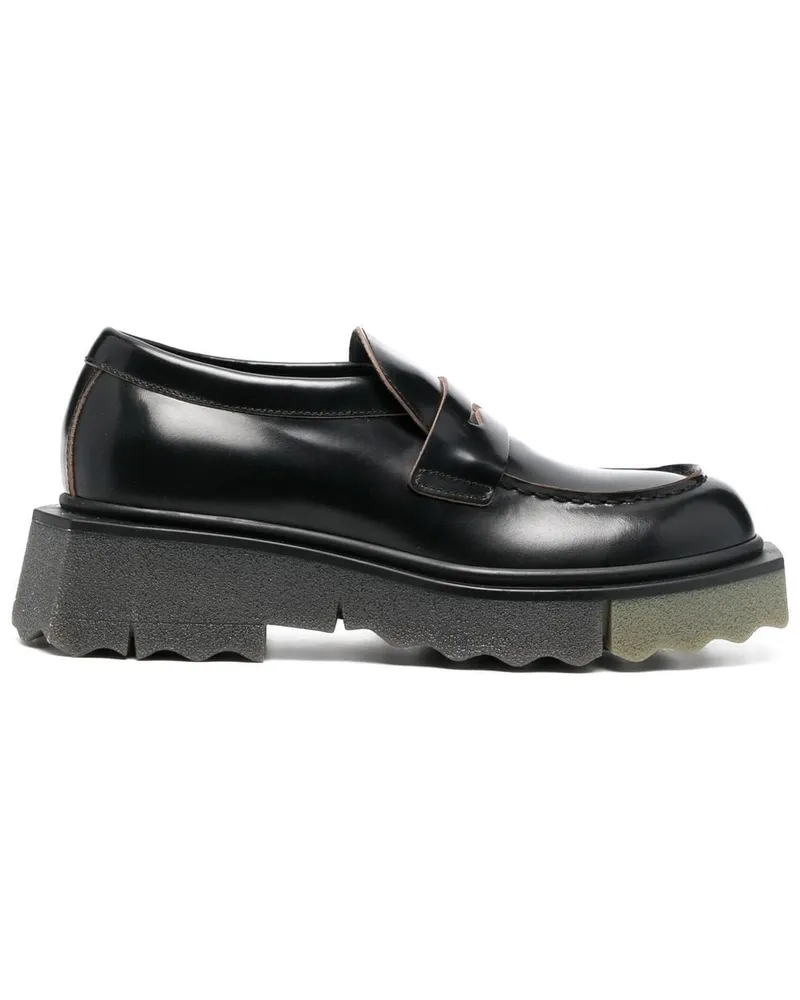 OFF-WHITE Calf Sponge Loafer - Schwarz Schwarz