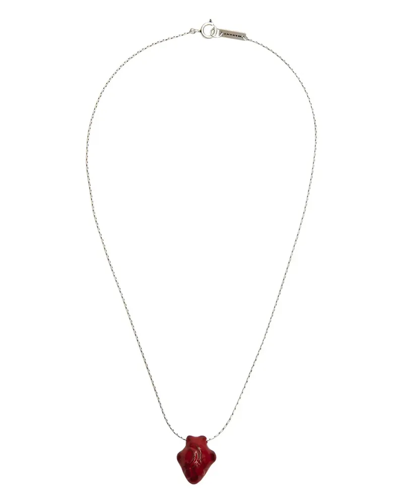 Isabel Marant On My Heart Halskette - Silber Silber