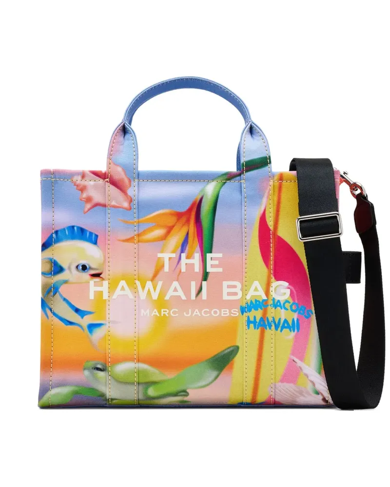 Marc Jacobs Mittelgroße Tote Bag mit Print - Nude Nude