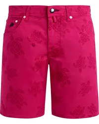 Vilebrequin Shorts mit Logo-Print Violett