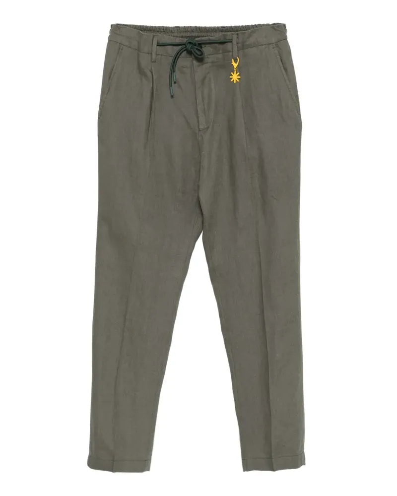 Manuel Ritz Hose mit Kordelzug - Grün Grün