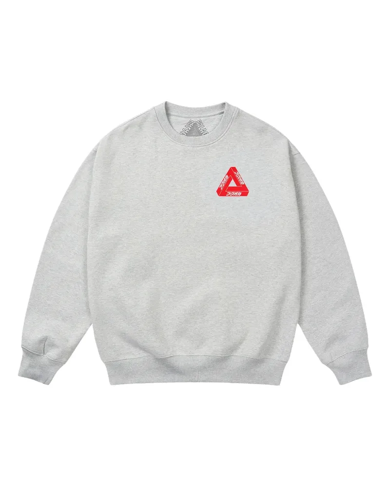 PALACE Fukuoka Tri-Ferg Sweatshirt - Grau Grau