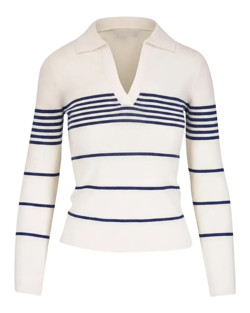 Nili Lotan Lucille Pullover mit V-Ausschnitt - Nude Nude